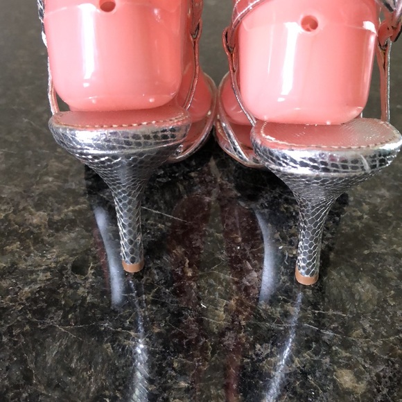 Nina silver sandal heel - Picture 4 of 8